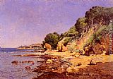 Dans Paintings - 'Font Brun' Dans Le Var by Paulin Andre Bertrand (Paulin Andre  Bertrand)